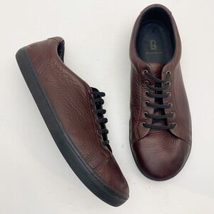 Birchbury Bramford Men's Brown Leather Barefoot Low Top Shoes Sneakers Size 15